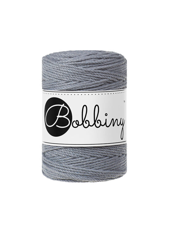 Makramē virve 3PLY - Steel